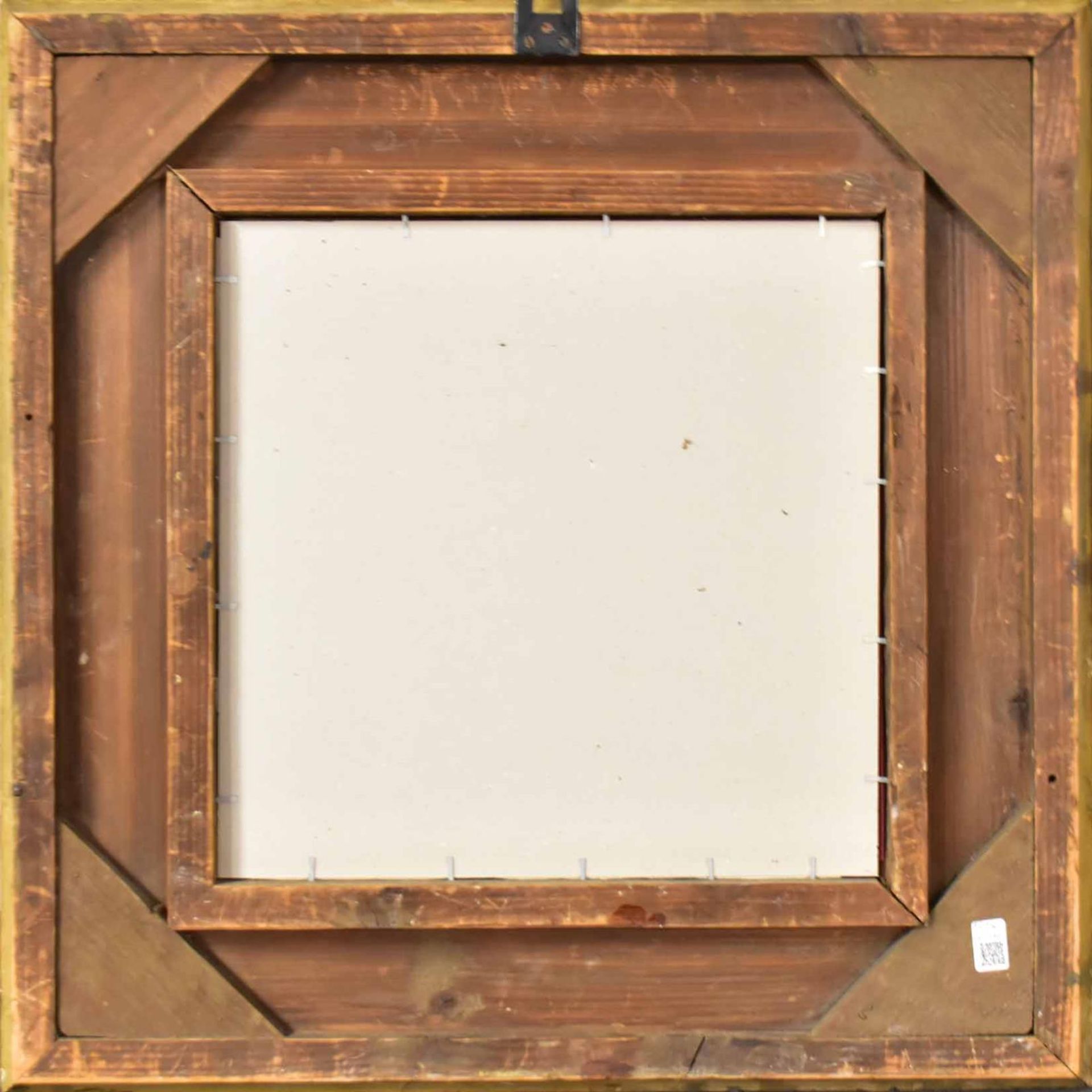 UNBEKANNT. Porträt. Öl/Leinwand/Karton. - Bild 2 aus 2