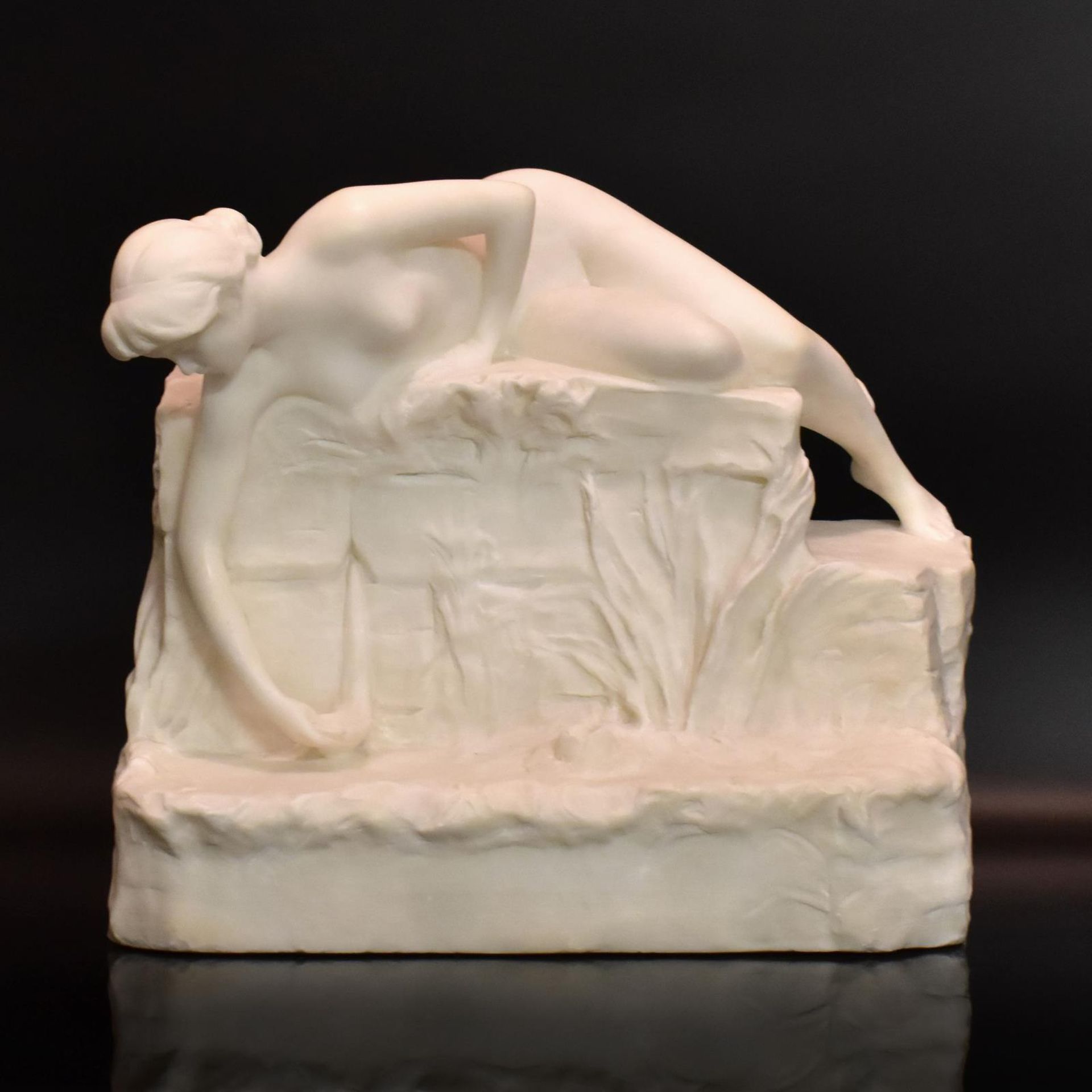 Quellnymphe. 19./20. Jh. | Gussmasse.