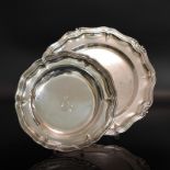 Zwei Teller. U.a. Kopenhagen, 1940, G. Traberg | Silber.