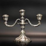 Kerzenleuchter. Heilbronn, 20. Jh., Bruckmann & Söhne | Silber, Boden Metall.