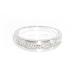 Ring. Platin, satiniert.