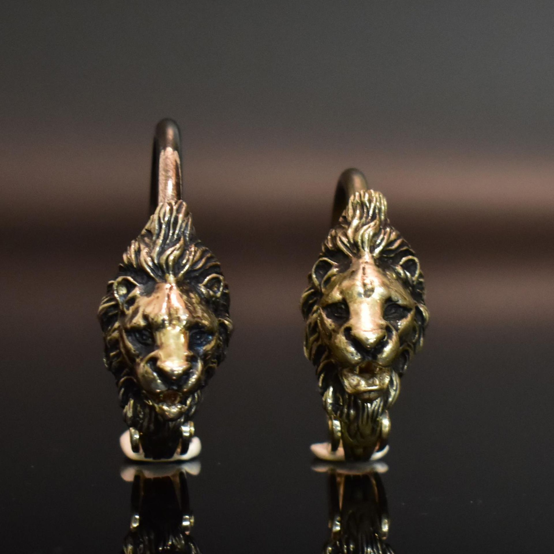 Großer und kleiner Schlüsselring. Silber.