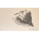 TIMNER, CARL. Umarmung. Lithographie.