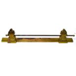 Kaminvorsatz. Barockstil | Messing, Eisen.