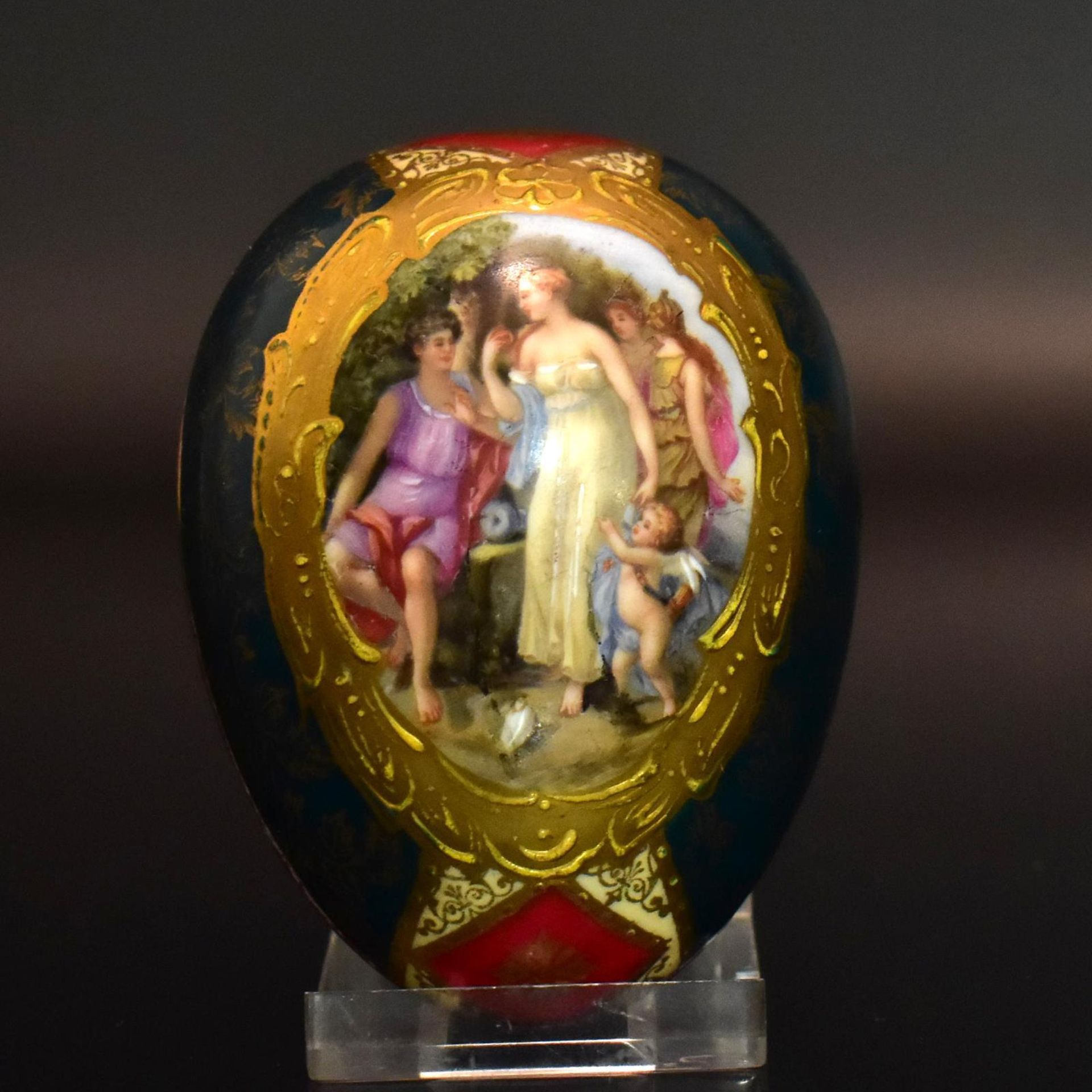 Eidose. 19./20. Jh. | Porzellan, Umdruckdekor.