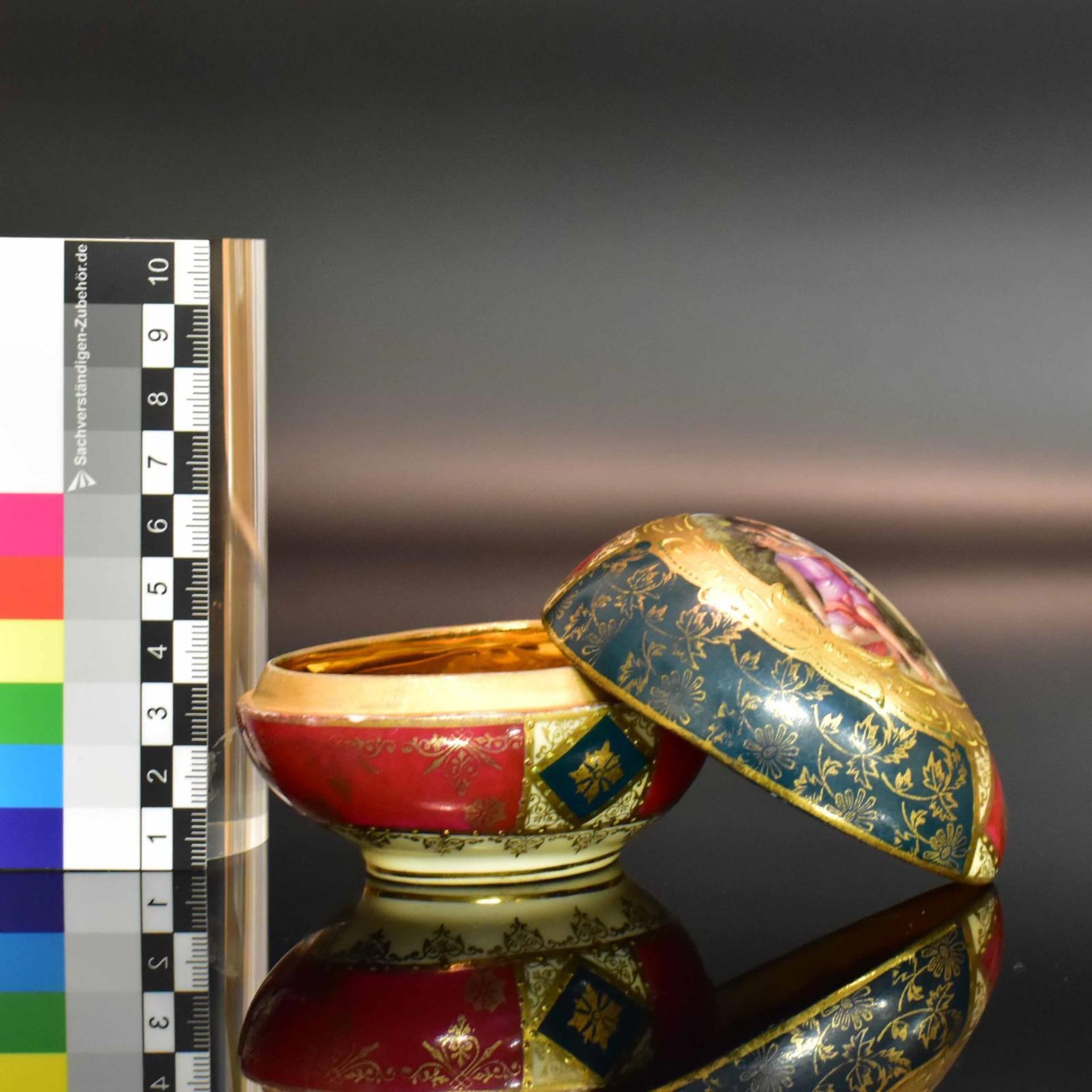 Eidose. 19./20. Jh. | Porzellan, Umdruckdekor. - Bild 3 aus 4