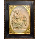 "La Vierge a la chaise". 19./20. Jh. | Gussmasse.