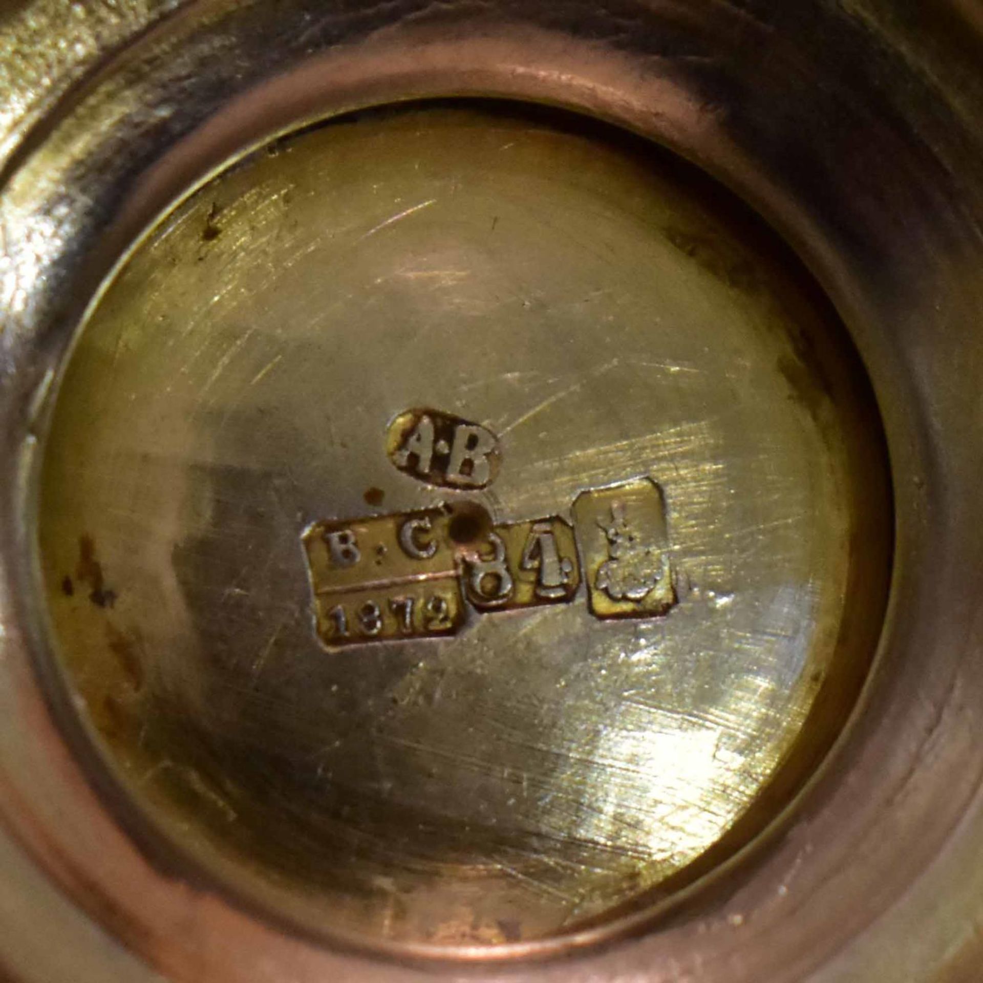 Zwei Becher. Russland | Silber, tlw. vergoldet. - Bild 3 aus 3