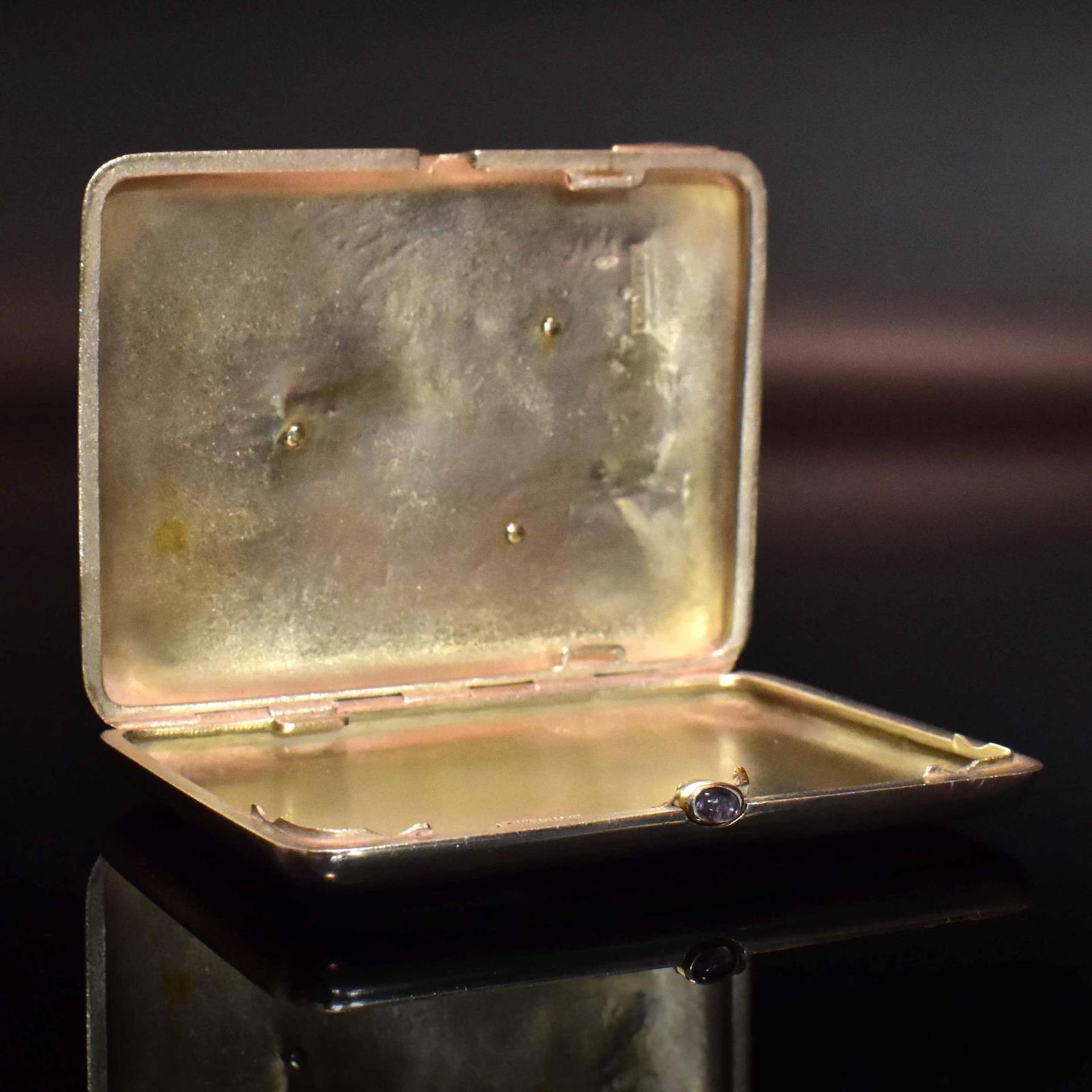 Zigarettenetui. Russland, 20. Jh. | Silber. - Bild 3 aus 5