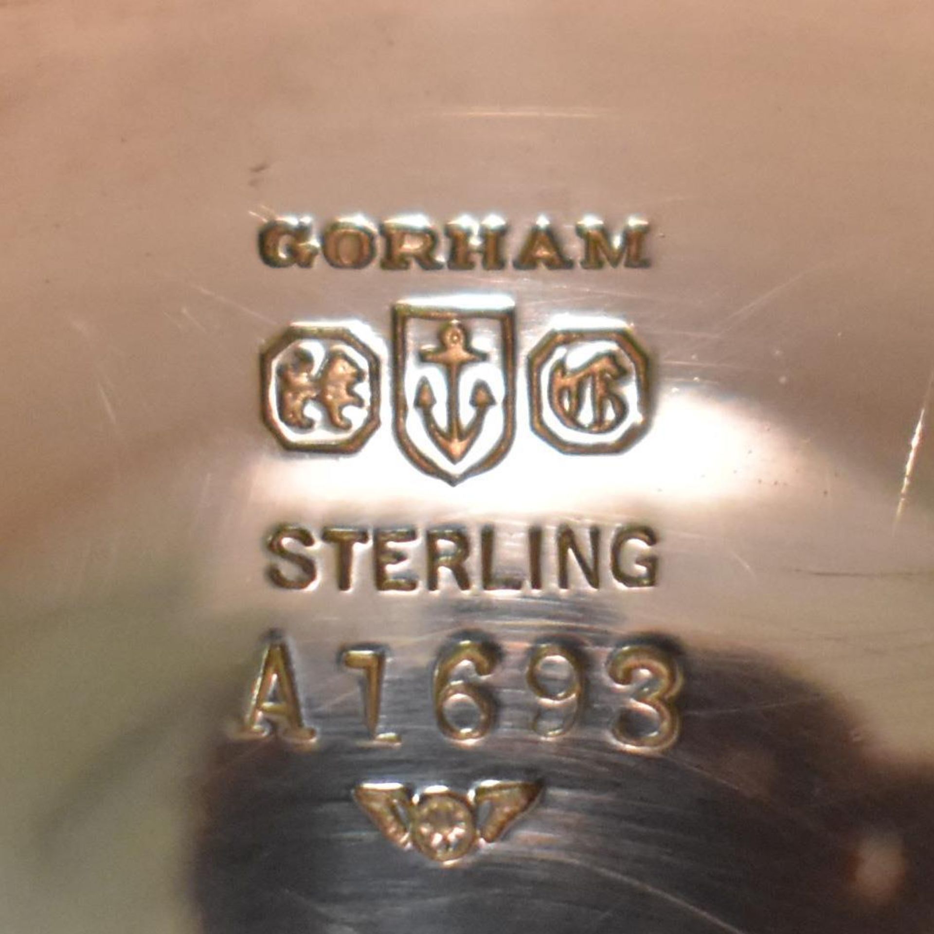 Pokalbecher. Rhode Island, Providence, 20. Jh., Gorham | Silber, innen vergoldet. - Bild 3 aus 3