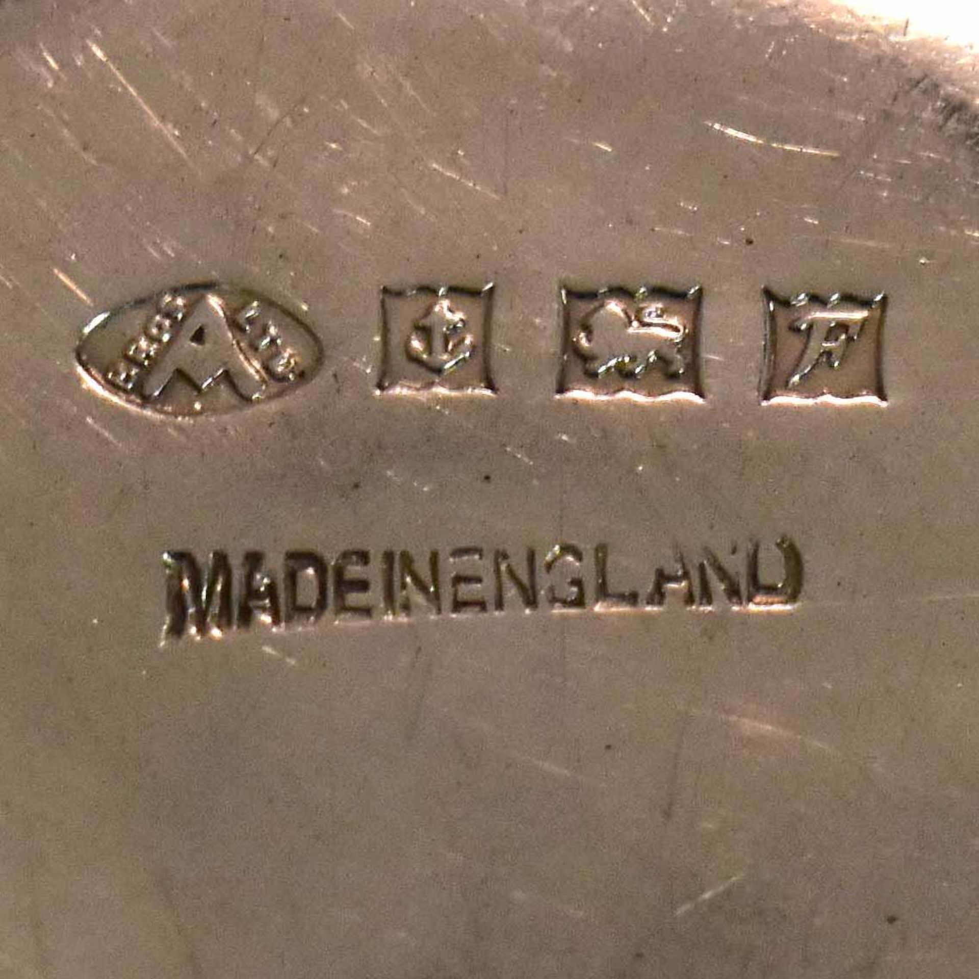 Zigarettendose und Aschenbecher. Birmingham, William Suckling Ltd. und Adie Brothers Ltd. | Silbe... - Bild 4 aus 5