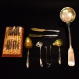 13 Besteckteile. Deutschland u.a., 19./20. Jh. | Silber u.a.