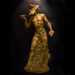 Bacchus. Alpenraum, 19. Jh. | Nadelholz, geschnitzt.