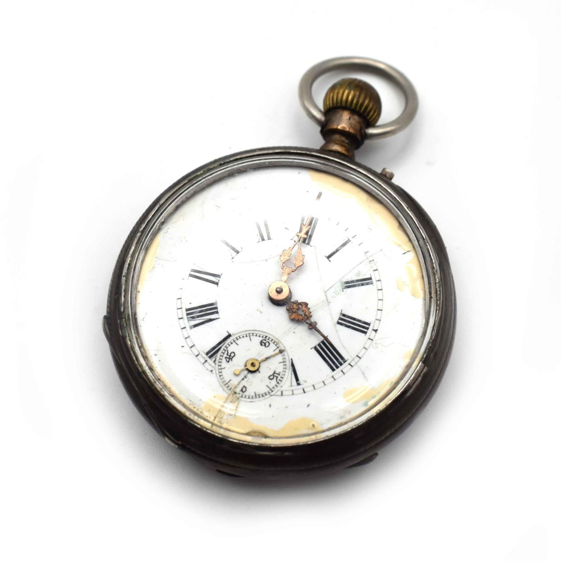 Konvolut Taschenuhren, 17tlg. Gehäuse Metall bzw. Silber. - Bild 23 aus 37