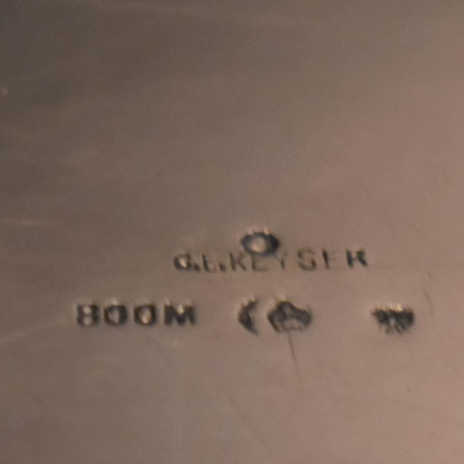 Teller. Heilbronn, Bruckmann & Söhne | Silber. - Bild 4 aus 4