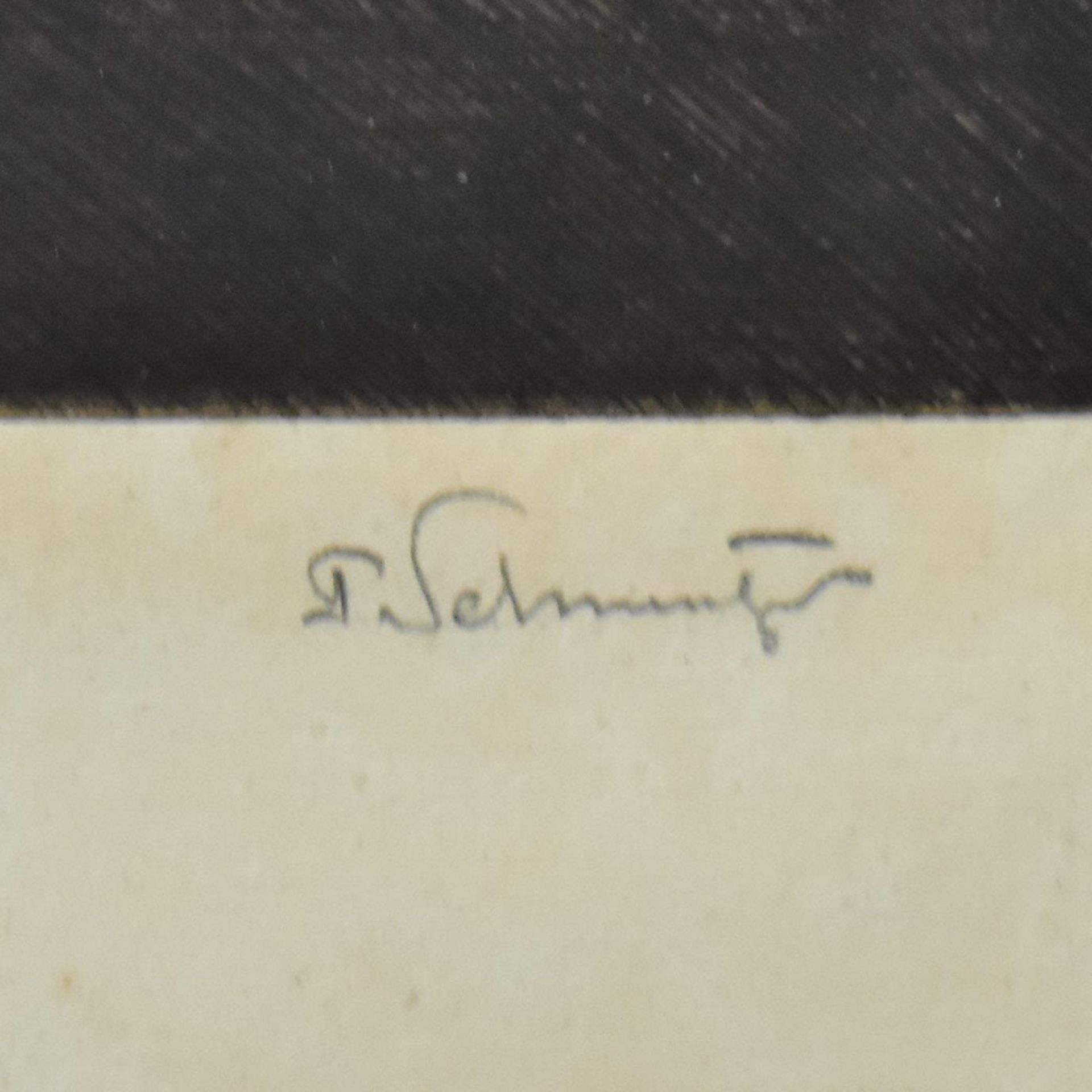 SCHMUTZER, FERDINAND. Näherin. Radierung. - Bild 2 aus 2