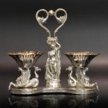 Saliere. Wohl Deutschland, Mitte 19. Jh. | Silber, innen vergoldet.