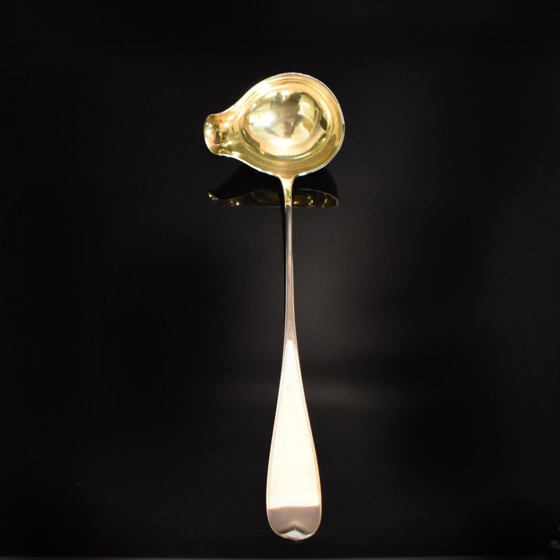 Schöpfkelle. Halle, 20. Jh., Hermann Walter | Silber, innen vergoldet.