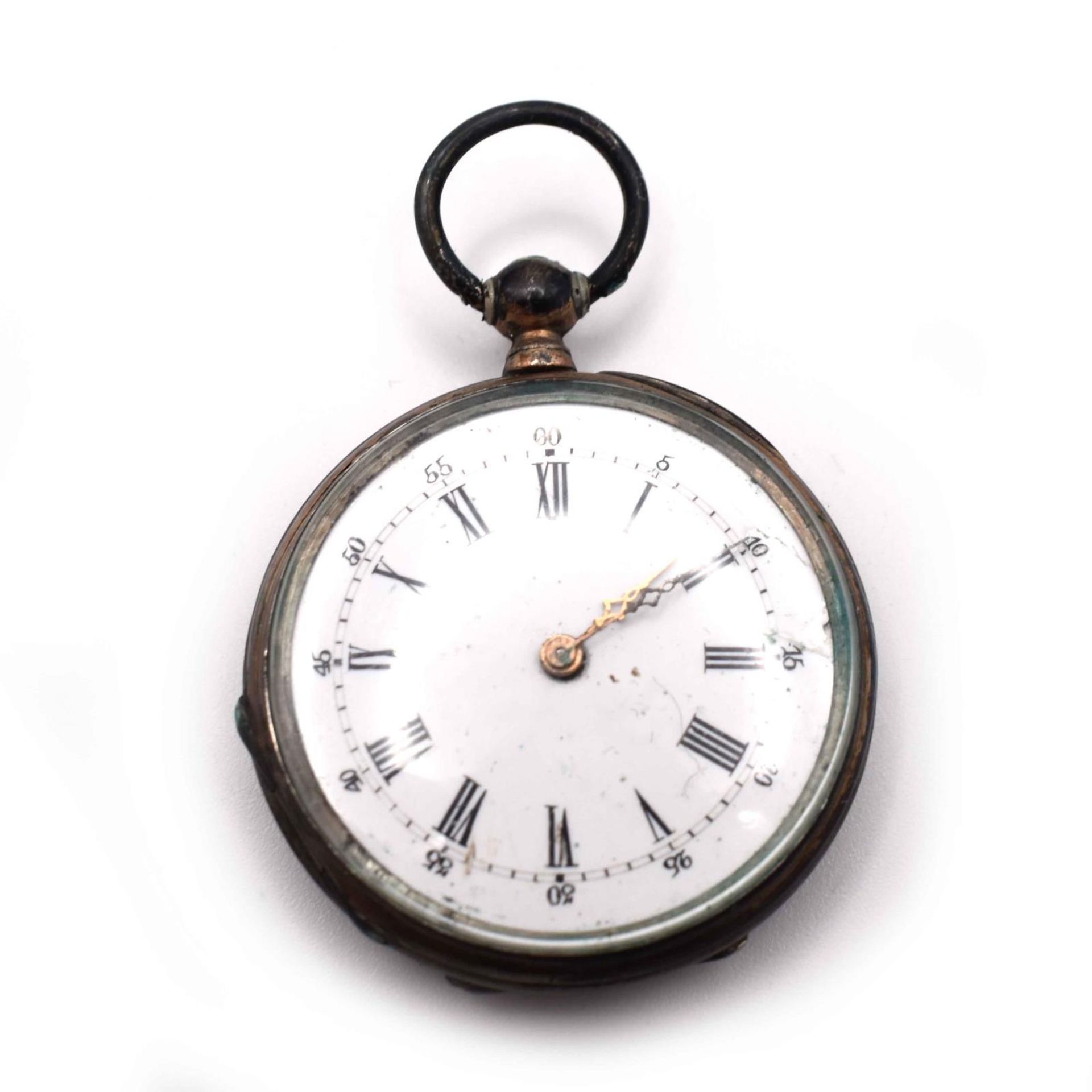 Konvolut Taschenuhren, 17tlg. Gehäuse Metall bzw. Silber. - Bild 6 aus 37