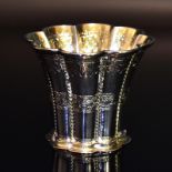 Margaretenbecher. Dänemark, Svend Toxvaerd | Silber, innen vergoldet.