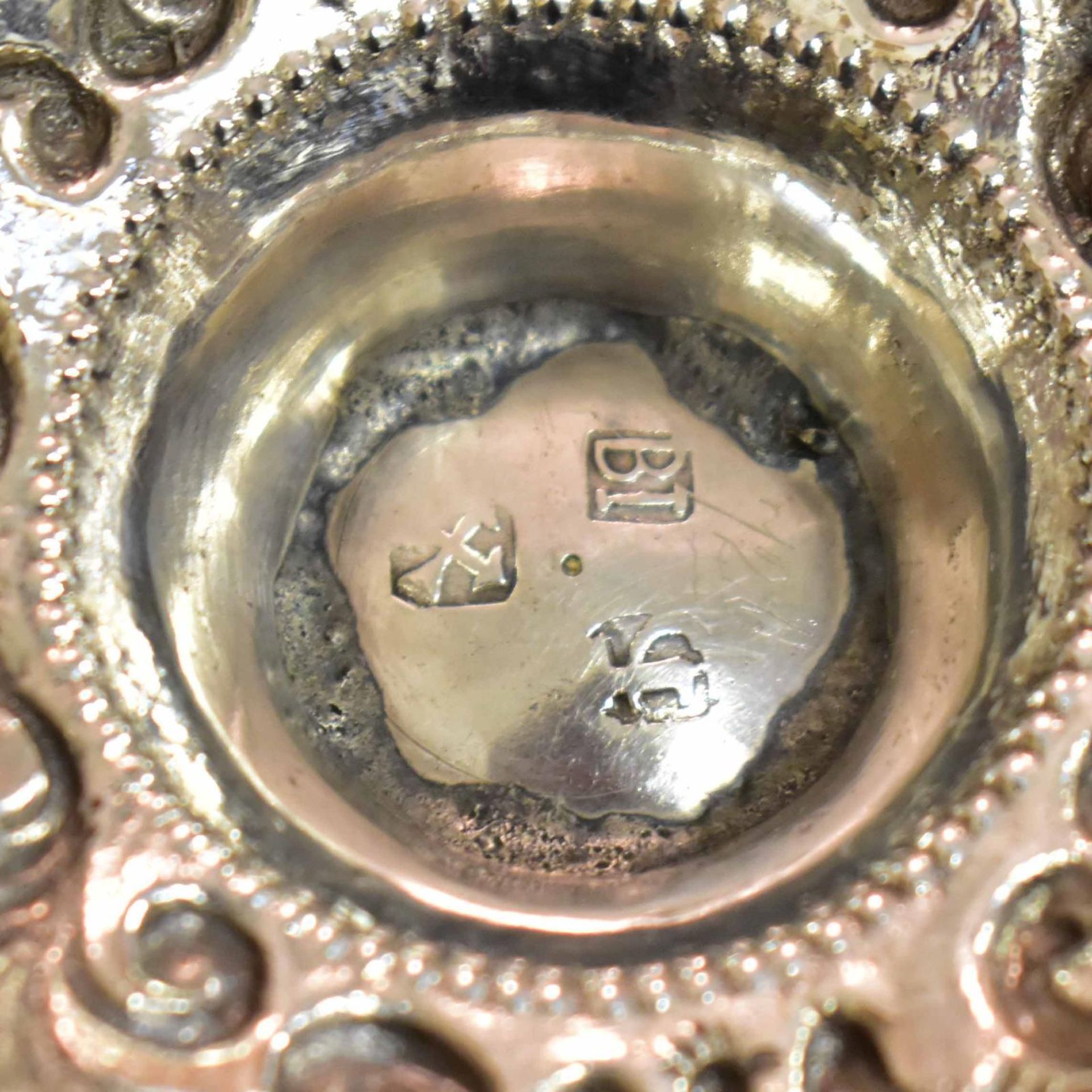 Kleine Fußschale. Silber. - Bild 3 aus 3