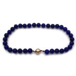 Collier. Schließe Silber, vergoldet.