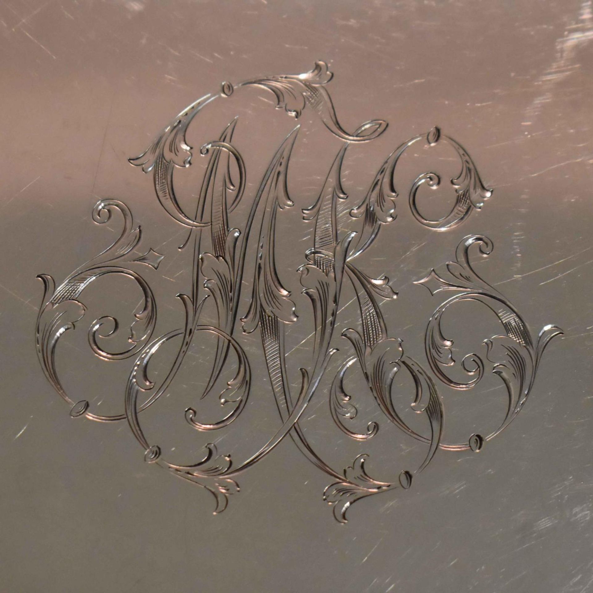 Teller. Heilbronn, Bruckmann & Söhne | Silber. - Bild 2 aus 4