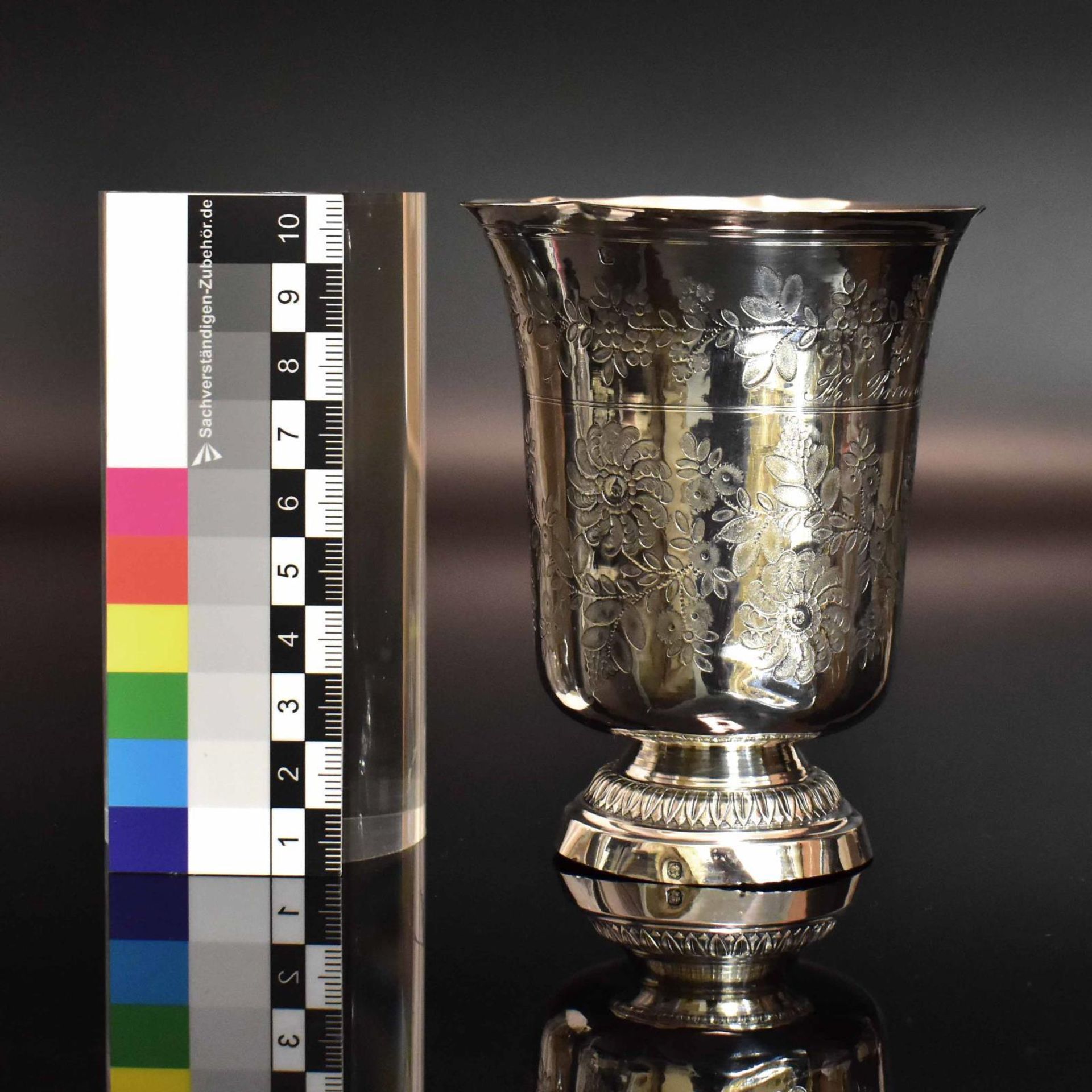 Becher. Frankreich, nach 1838 | Silber. - Bild 2 aus 4