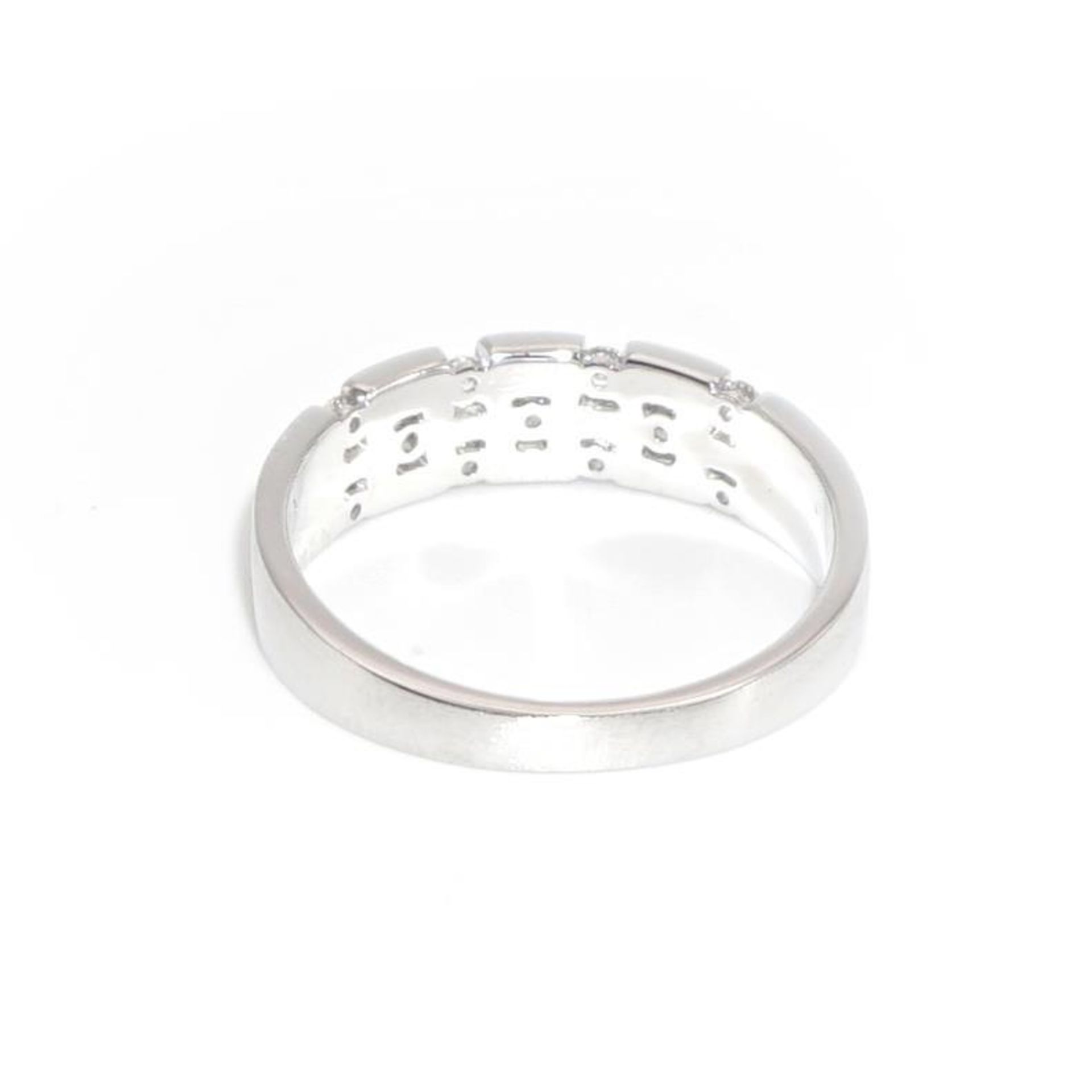 Ring. Platin, satiniert. - Bild 3 aus 3