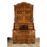 Sehr feiner Barocksekretär, Süddeutschland oder Schweiz, M. 18. Jh.