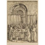 Dürer, Albrecht: Joachim wird vom Hohepriester zurückgewiesen