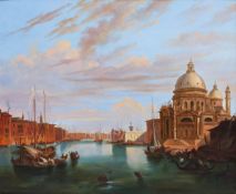 UNSIGNIERT (XX). Venedig Ansicht. Blick auf Canale Grande.