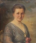 Carl LANGHORST (1867 - 1950). Damenportrait. 1922.