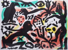 A.R. PENCK (1939 - 2017). "The Situation Now". 1992.
