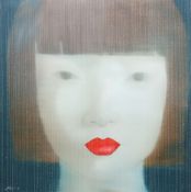 Attasit POKPONG (1977). Frauenportrait. Ohne Titel.