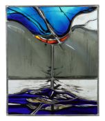 Fensterbild als Bleiverglasung, 2.