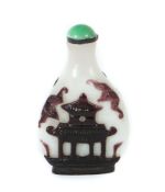 Snuff-Bottle China, 19./20. Jh.,