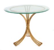 Runder Couchtisch 2. Hälfte 20. Jh.,