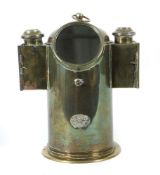 Schiffs-Binnacle auf Typenschild