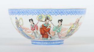 Feine Schale China, 20. Jh.,