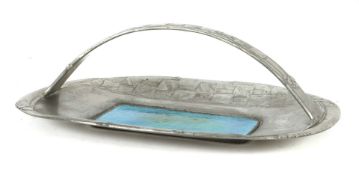 Jugendstil-Henkelschale W. H. Haseler