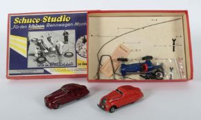 3 Schuco Modelle Schuco, 1 x Studio