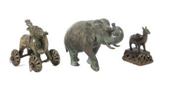 Konvolut Figuren Indien, 19./20. Jh.,