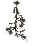 Floral gestaltete Deckenleuchte 2.