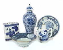 5-teiliges Porzellankonvolut China,