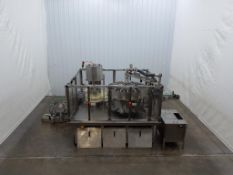 Ronchi Exacta/R Monobloc 16 Head Magnetic Flow Meter Net Weight Filler And 5 Head Capper