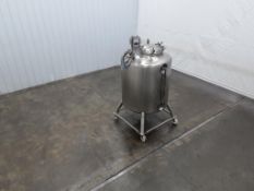DCI 240 Gallon Stainless Steel Jacketed Tank With 316 Stainless Steel
