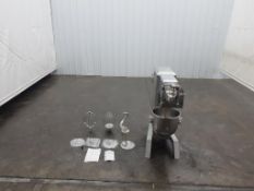 Univex 32-Quart Planetary Stand Mixer with Grinder Attachment