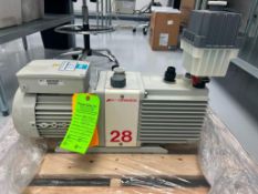 Edwards E2M28 Dual Stage Rotary Vane Vacuum Pump