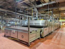 2023 Babbco 90 Ft. Direct Fired Stainless Steel Tunnel Oven with Loader and Unloader